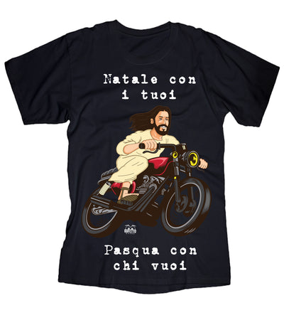 T-shirt Uomo Gesù ( D926 ) - Gufetto Brand 