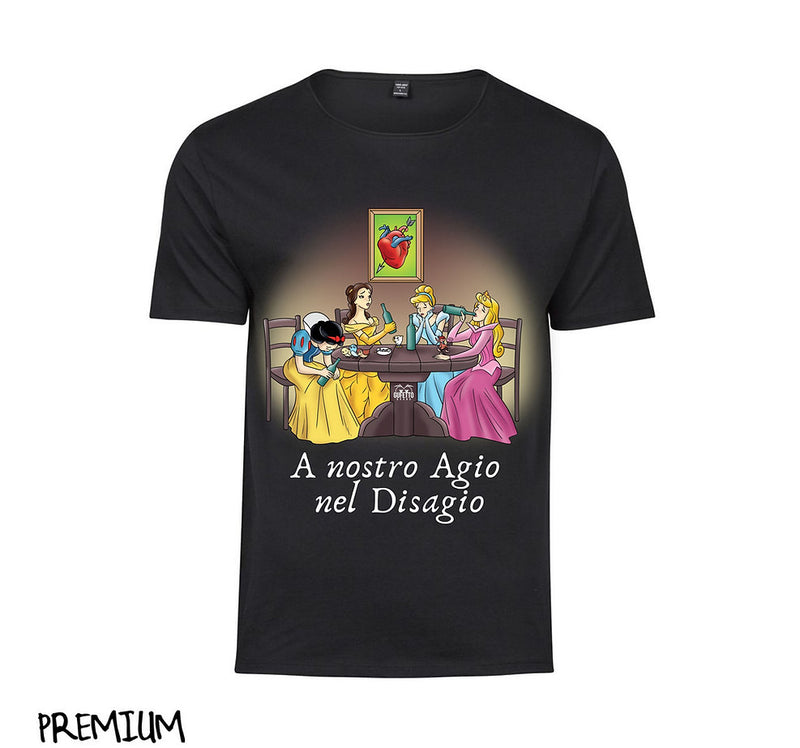 T-shirt Donna Principesse Disagio 3.0 LIMITED EDITION ( A5609863 ) - Gufetto Brand 