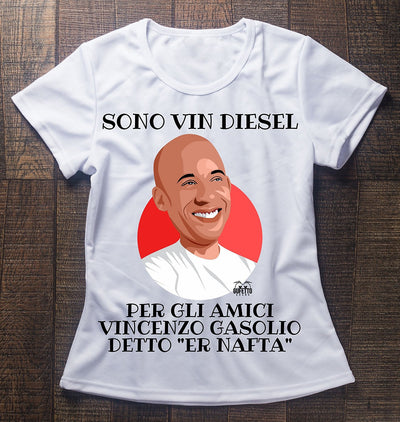 T-shirt Donna VIN ( V6809324 ) - Gufetto Brand 