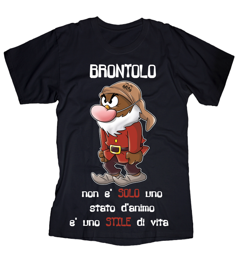 T-shirt Uomo Brontolo - Gufetto Brand 