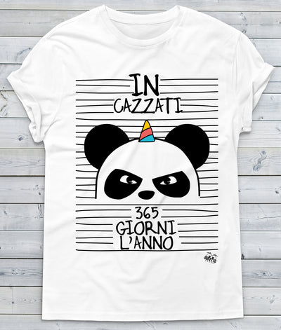 T-shirt Donna INCAZZATI ( S953 ) - Gufetto Brand 