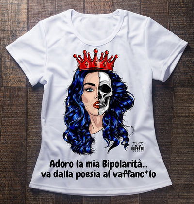 T-shirt Donna BIPOLARE ( B6120973 ) - Gufetto Brand 