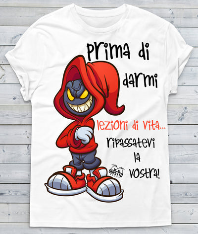 T-shirt Donna  LEZIONI ( V043 ) - Gufetto Brand 
