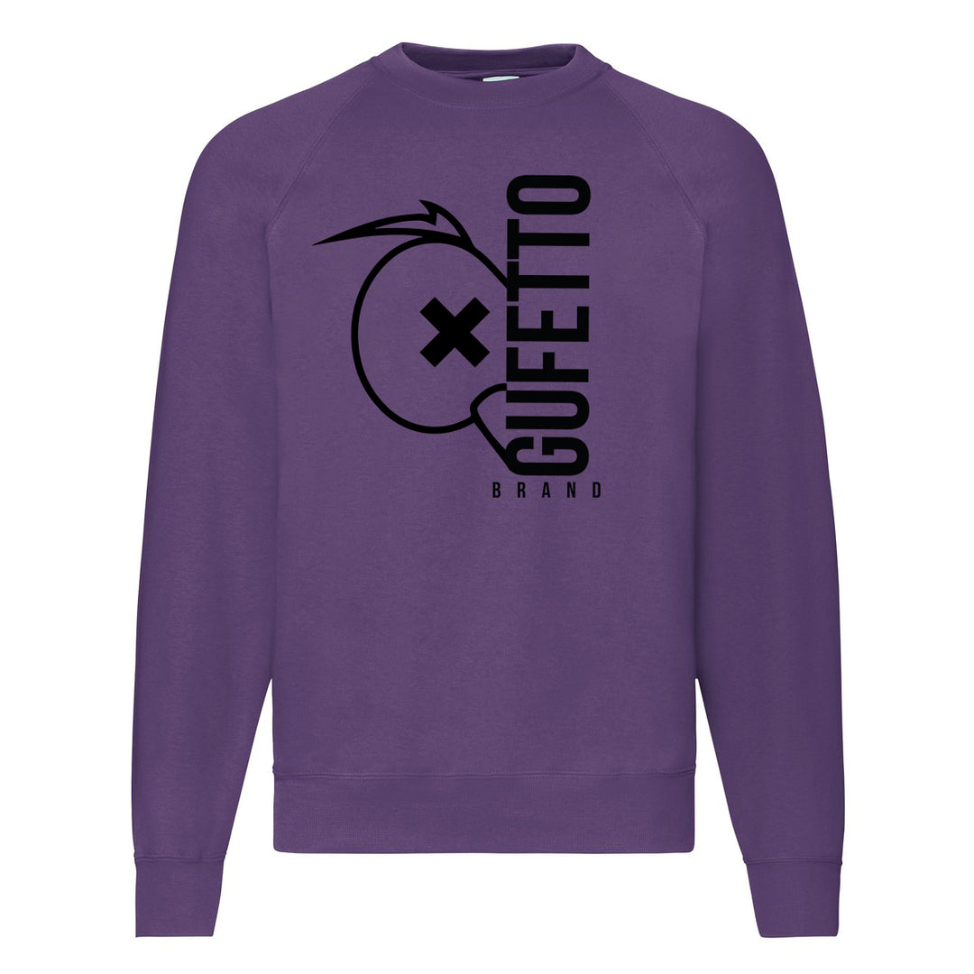 Felpa uomo Gufetto Brand Viola - Gufetto Brand