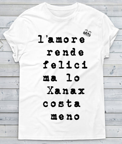 T-shirt Donna Xanax - Gufetto Brand 