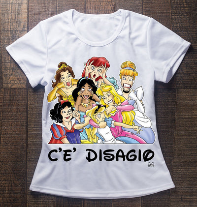 T-shirt Donna Principesse 3.0 LIMITED EDITION ( P7854123 ) - Gufetto Brand 