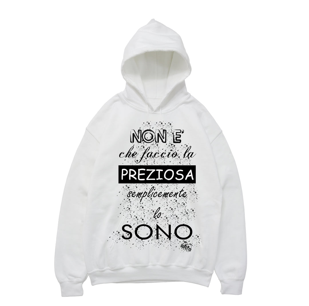 Felpa donna PREZIOSA - Gufetto Brand