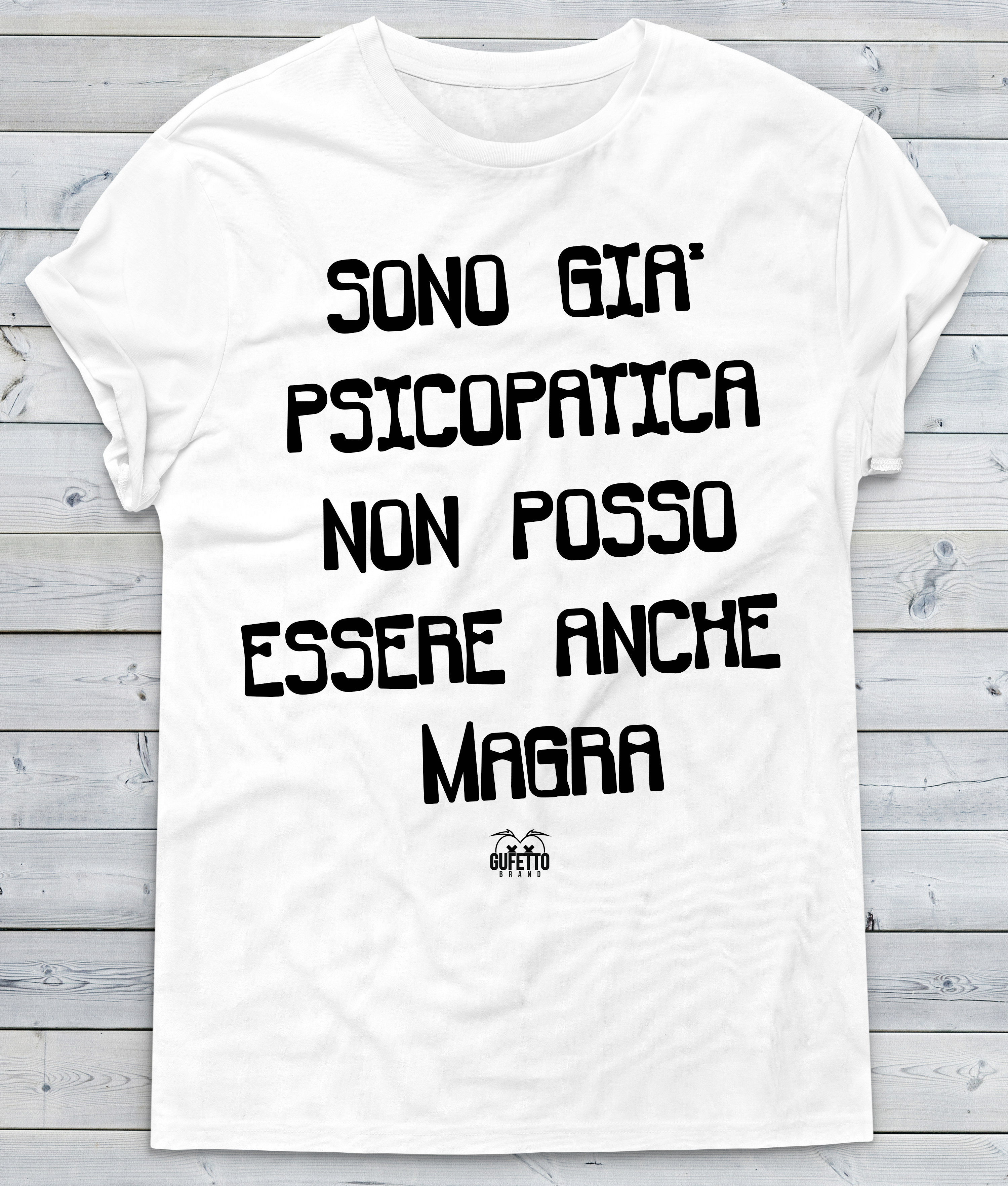 Maglietta psicopatica store