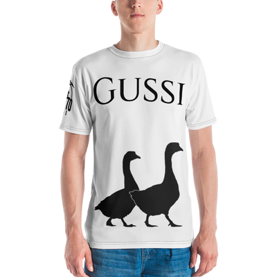 T-shirt uomo Bianca Gussi - Gufetto Brand 