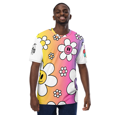 T-shirt uomo FLOWER SMILE - Gufetto Brand 