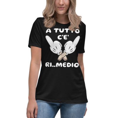 T-shirt relaxed fit donna Ri..Medio - Gufetto Brand 