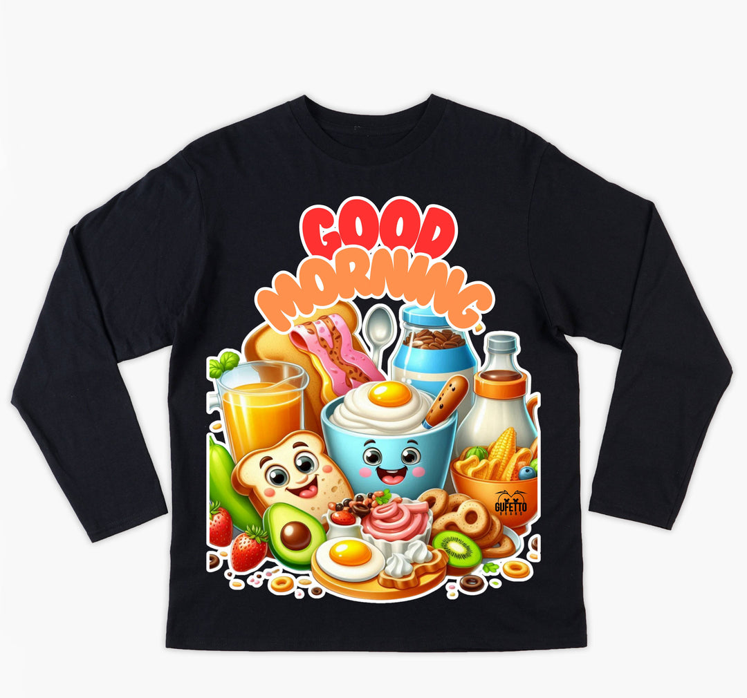 T-shirt Donna GOOD MORNING ( CO094598721 ) - Gufetto Brand 