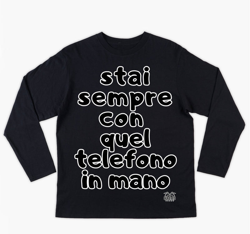 T-shirt Uomo TELEFONO ( TE5263857496 ) - Gufetto Brand 