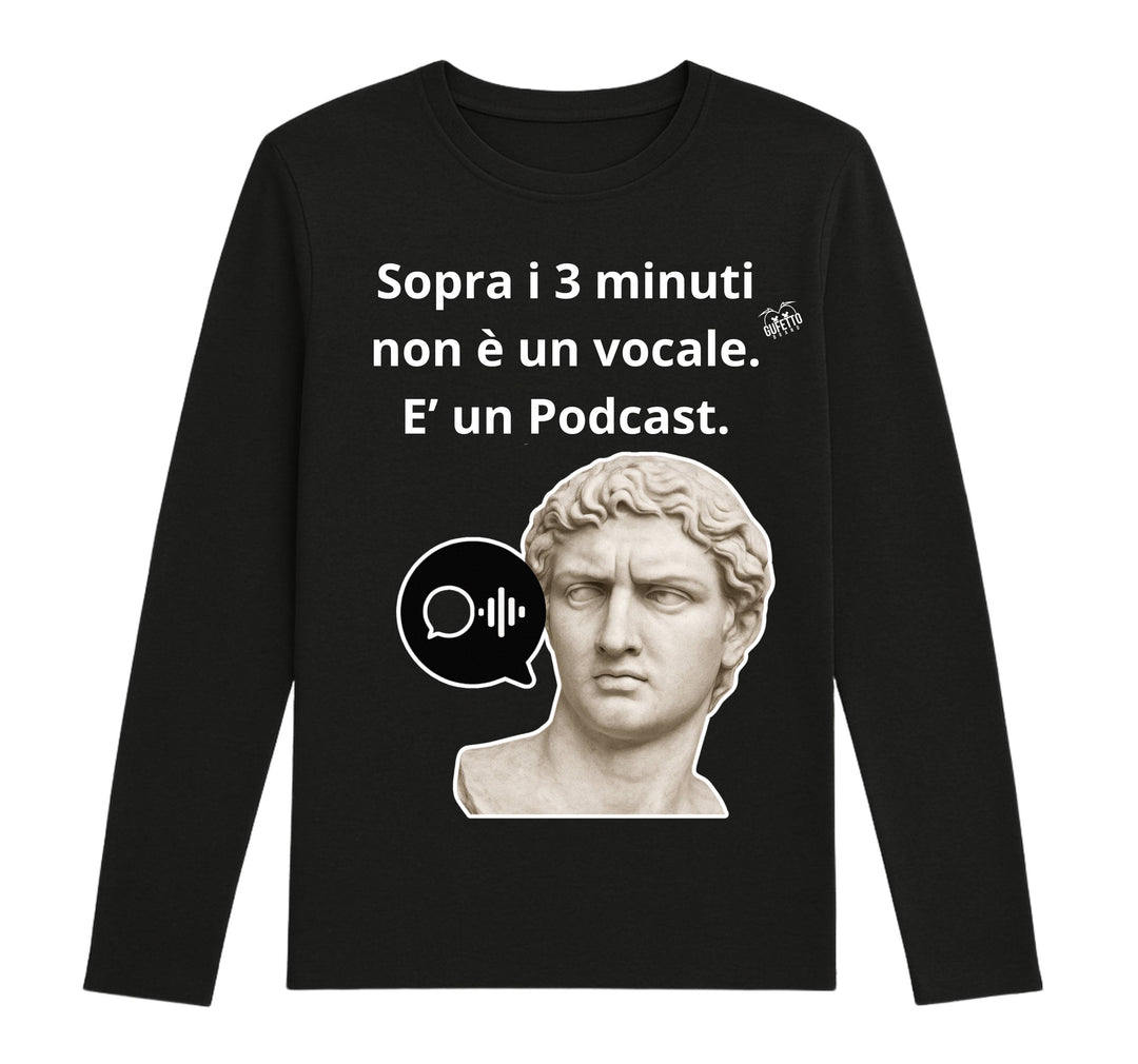 T-shirt Uomo PODCAST ( PO1287549653 ) - Gufetto Brand 