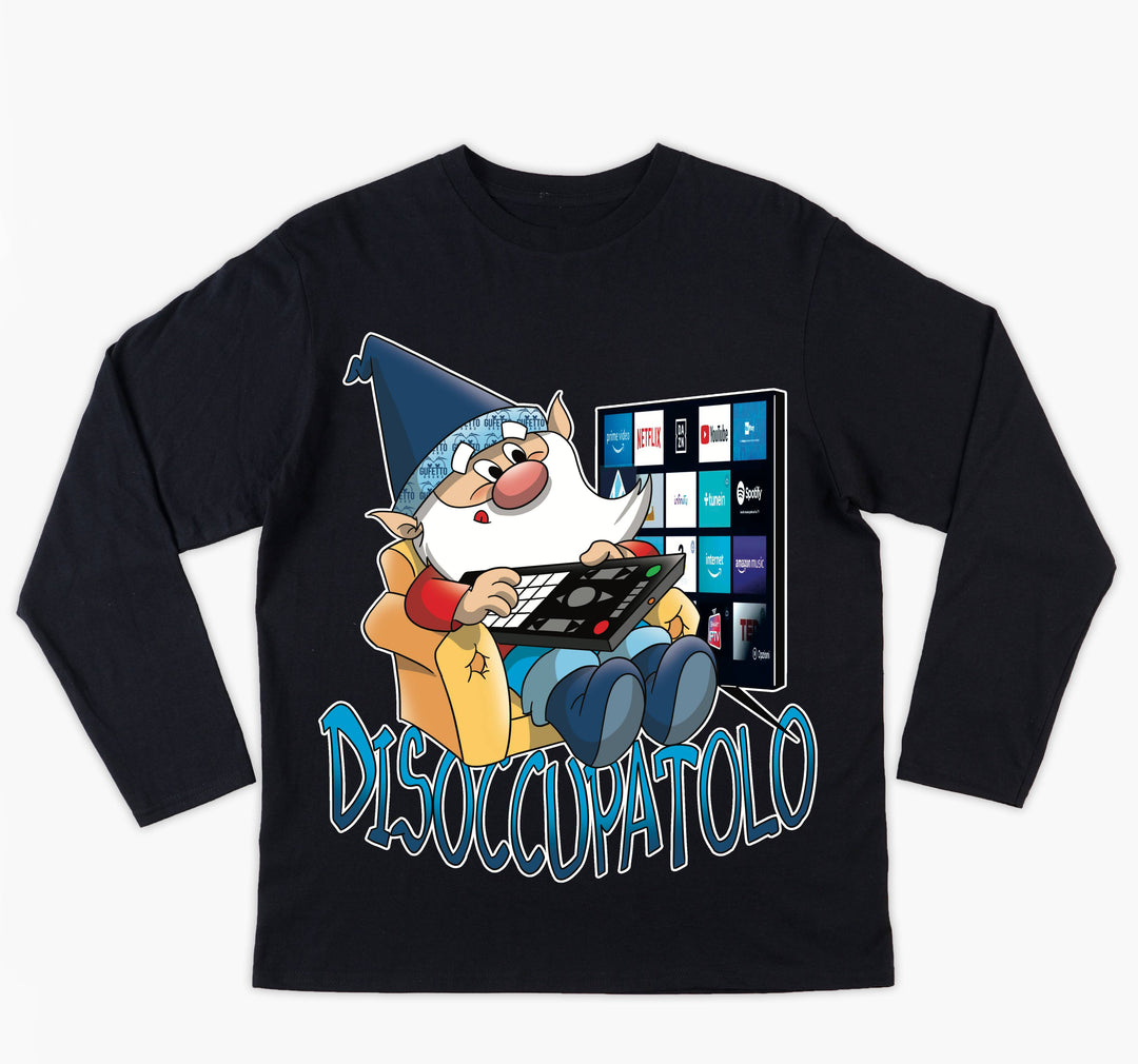 T-shirt Uomo DISOCCUPATOLO ( DI1249087 ) - Gufetto Brand 