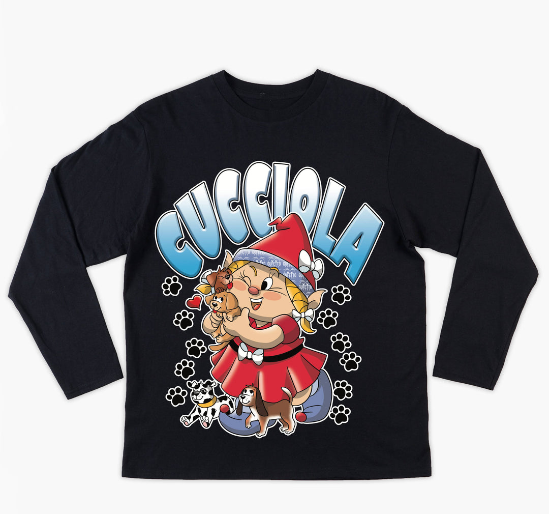 T-shirt Donna CUCCIOLA ( CU66709321 ) - Gufetto Brand 