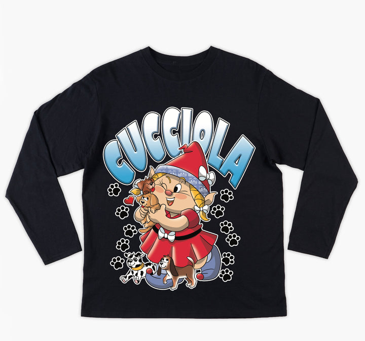 T-shirt Donna CUCCIOLA ( CU66709321 ) - Gufetto Brand 