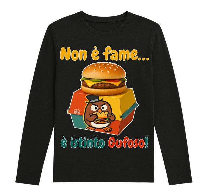 T-shirt Uomo GUFETTO BURGER ( GB570987243 ) - Gufetto Brand 