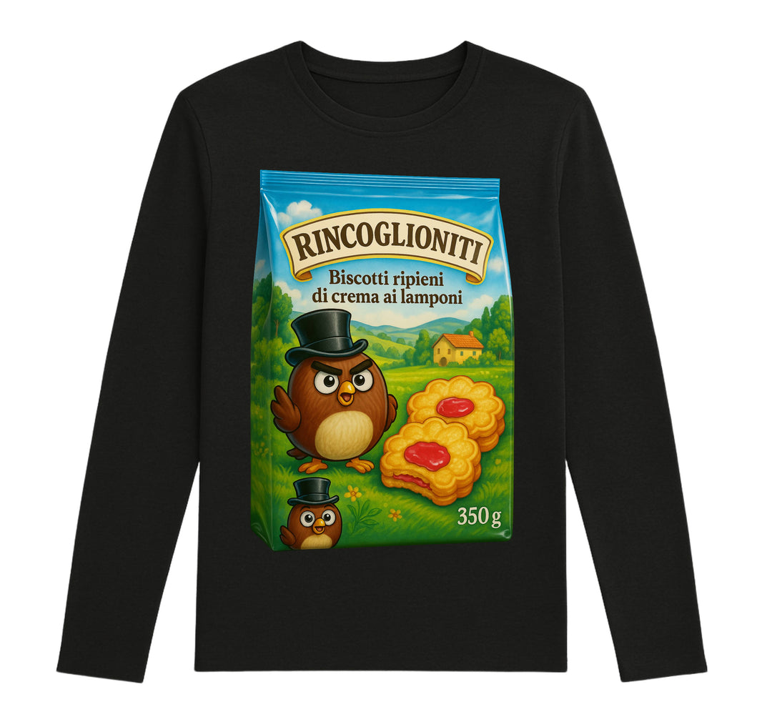 T-shirt Uomo BISCOTTI RINCOGLIONITI ( BR560987345 ) - Gufetto Brand 
