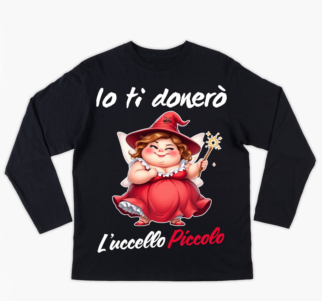 T-shirt Donna Le Fatine Ignoranti UCCELLO PICCOLO ( UP64987564 ) - Gufetto Brand 