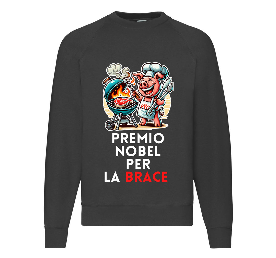 Felpa Classic Uomo Donna BRACE ( BR570956434 ) - Gufetto Brand 