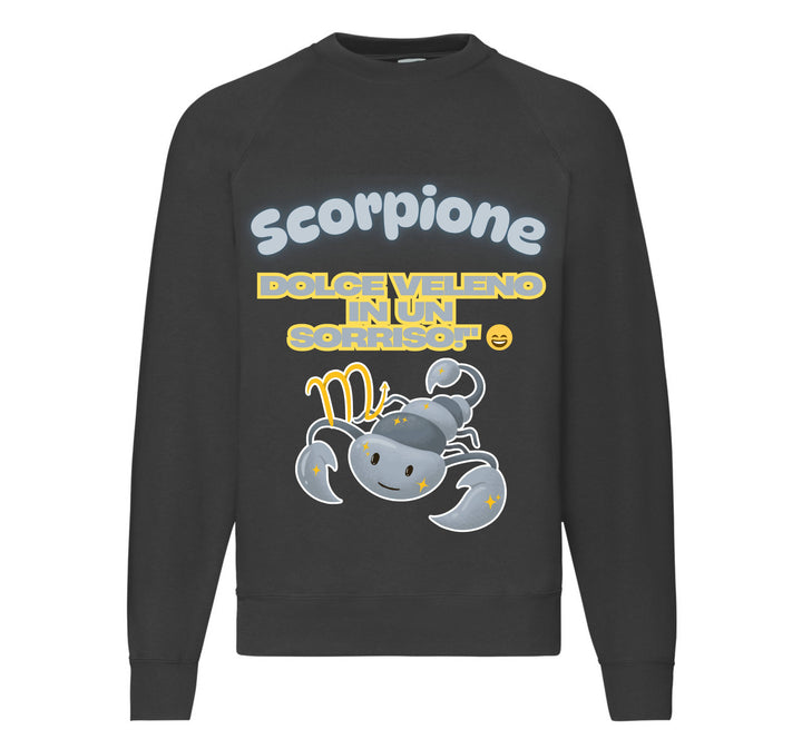 Felpa Classic Uomo Donna SCORPIONE ( SC09431678 ) - Gufetto Brand 