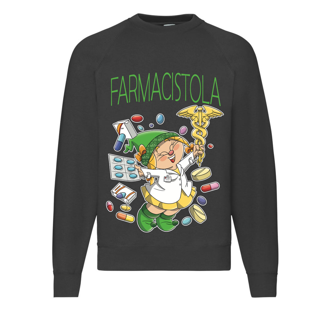 Felpa Classic Uomo Donna FARMACISTOLA( FA784536276 ) - Gufetto Brand 