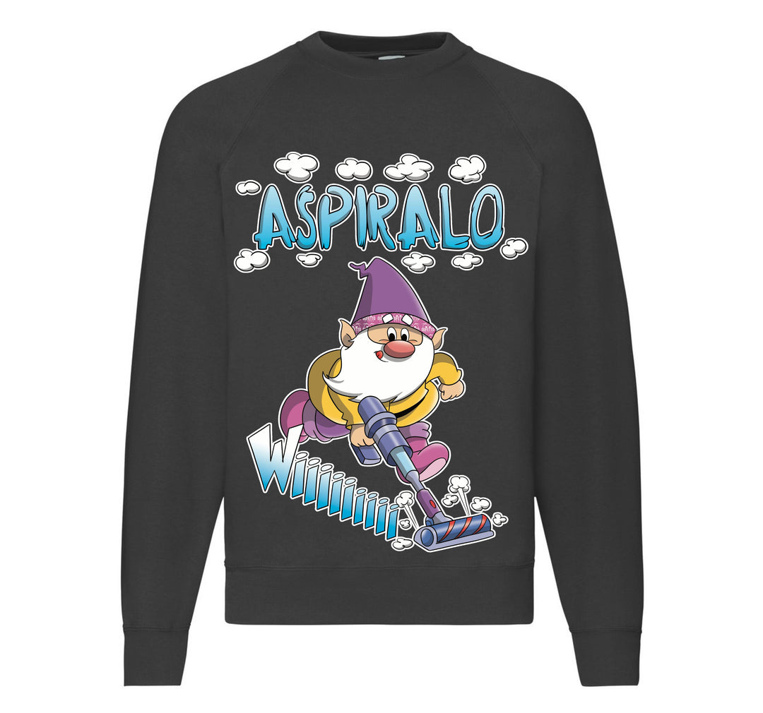 Felpa Classic Uomo Donna ASPIRALO ( AS04217809 ) - Gufetto Brand 