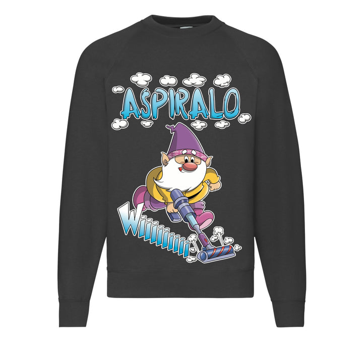 Felpa Classic Uomo Donna ASPIRALO ( AS04217809 ) - Gufetto Brand 