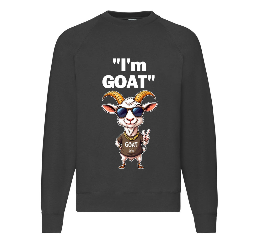 Felpa Classic Uomo Donna I'M GOAT ( GO65984523 ) - Gufetto Brand 