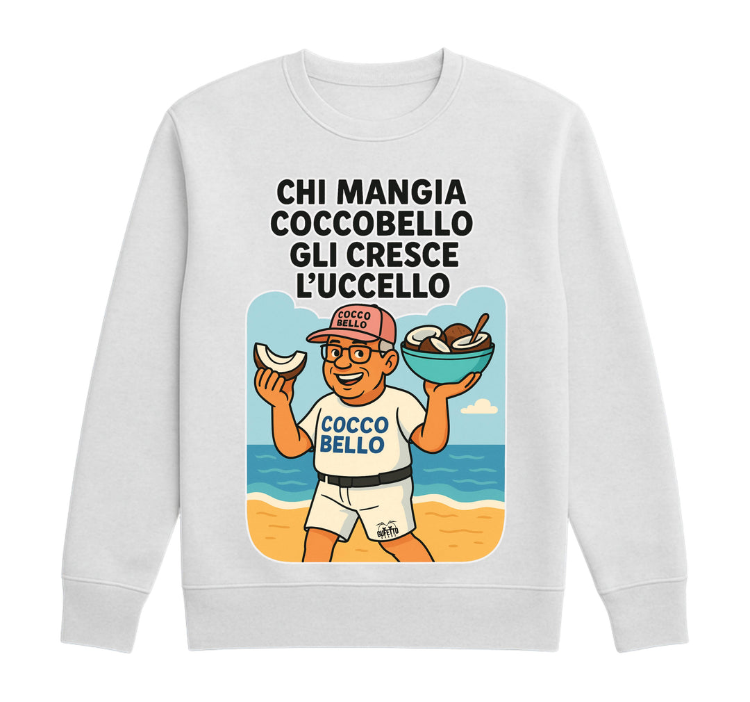 Felpa Classic Uomo Donna COCCOBELLO ( CB25874569 ) - Gufetto Brand 