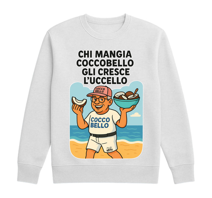 Felpa Classic Uomo Donna COCCOBELLO ( CB25874569 ) - Gufetto Brand 