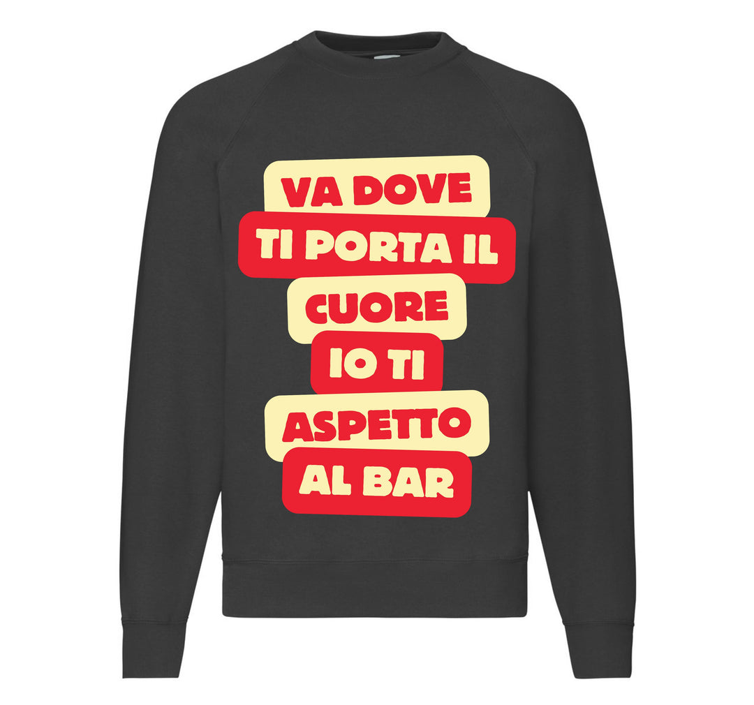 Felpa Classic Uomo Donna CUORE ( CU890423756 ) - Gufetto Brand 