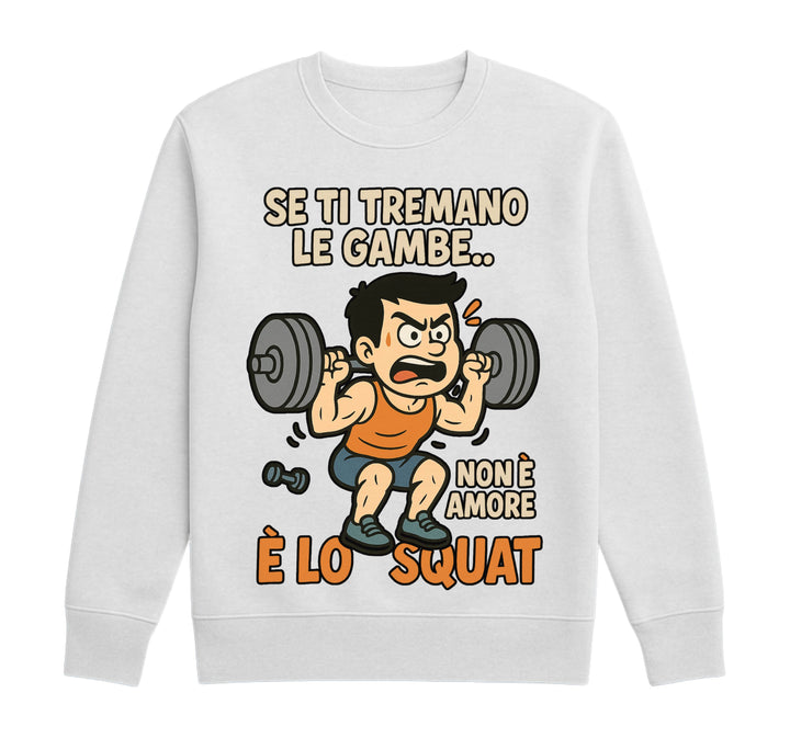 Felpa Classic Uomo Donna SQUAT ( SQ723156487 ) - Gufetto Brand 