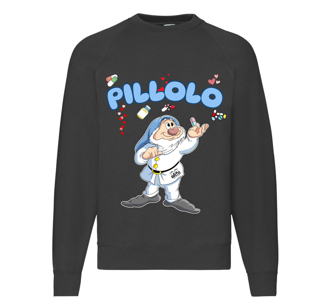 Felpa Classic Uomo Donna PILLOLO ( PI0923567 ) - Gufetto Brand 