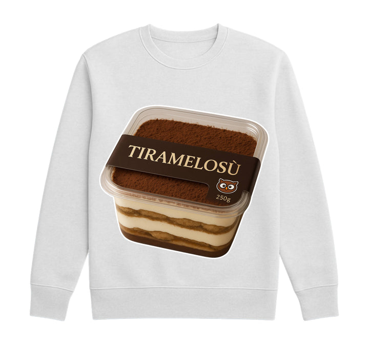 Felpa Classic Uomo Donna TIRAMELOSU' ( TI8542365987 ) - Gufetto Brand 