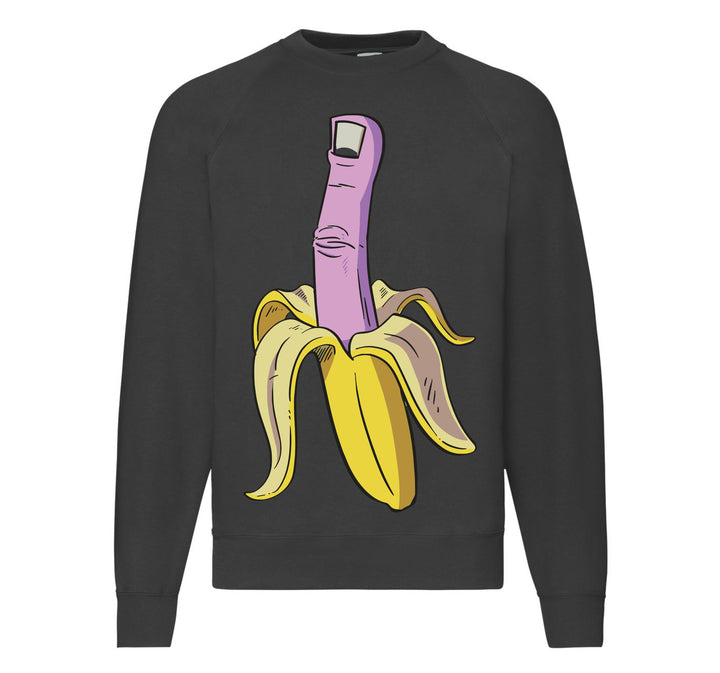 Felpa Classic Uomo Donna BANANA ( BA6490936546 ) - Gufetto Brand 