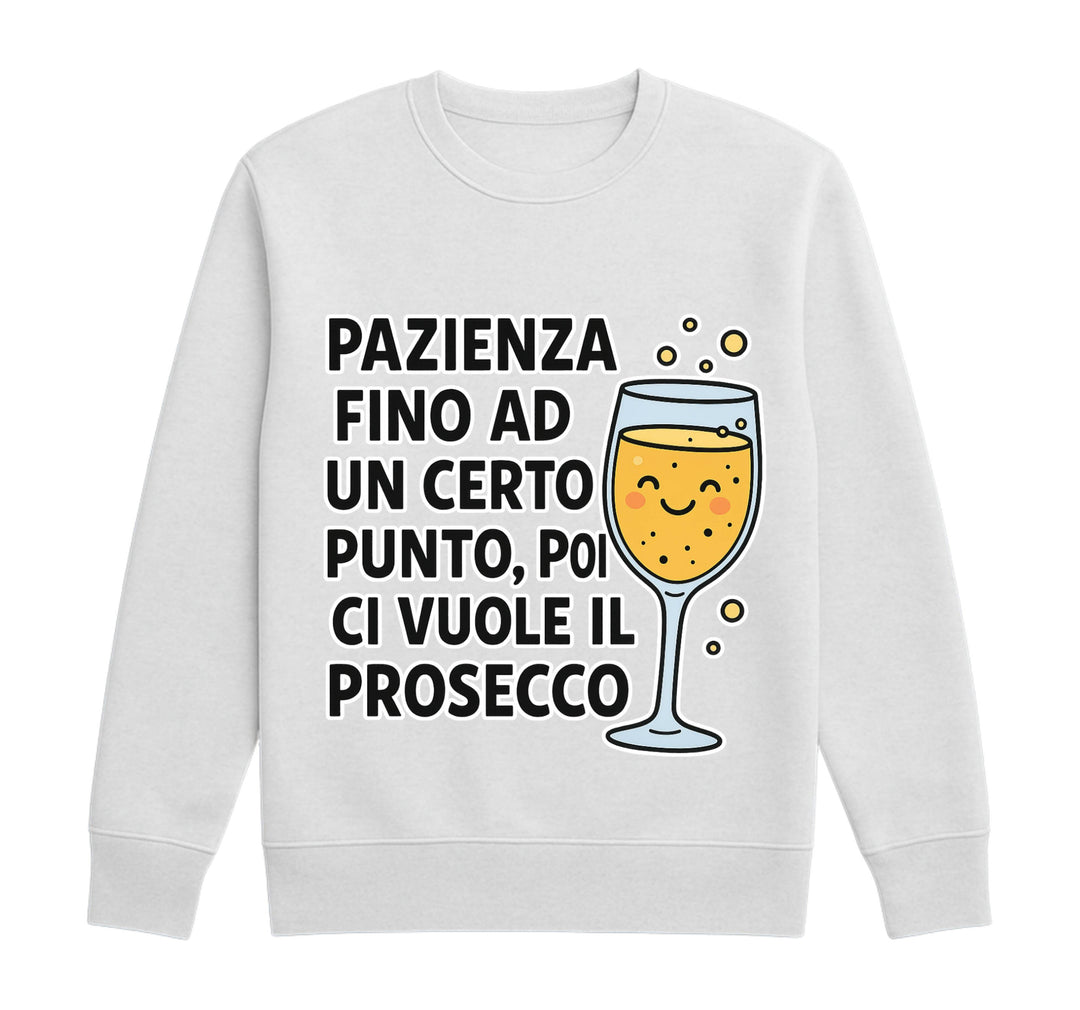 Felpa Classic Uomo Donna PROSECCO ( PO875236589 ) - Gufetto Brand 