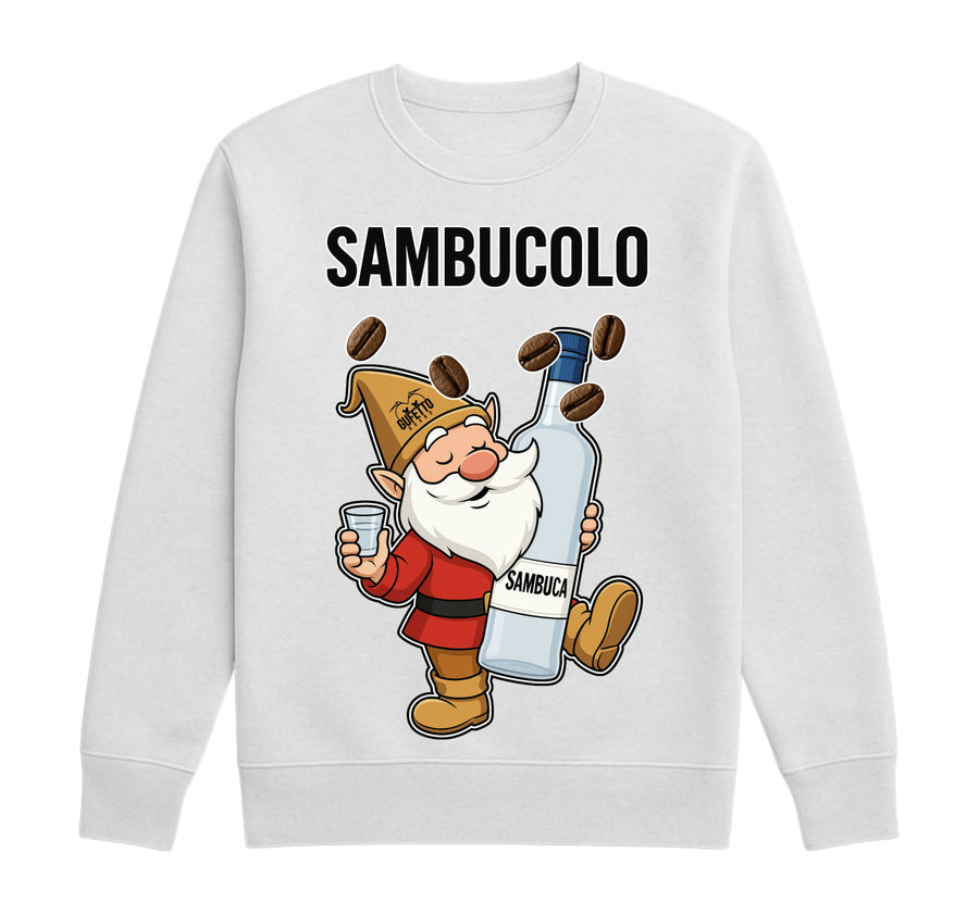 Felpa Classic Uomo Donna SAMBUCOLO ( SA7809563452 ) - Gufetto Brand 