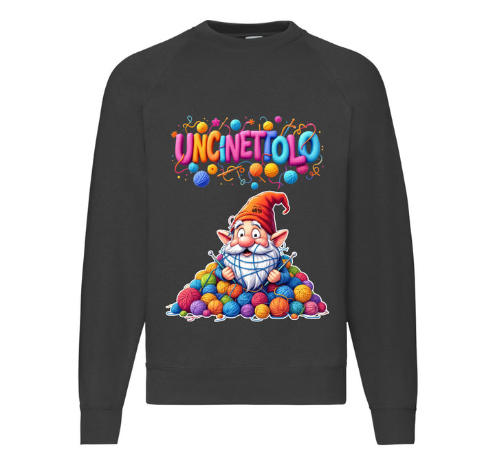 Felpa Classic Uomo Donna UNCINETTOLO ( UN456779845 ) - Gufetto Brand 