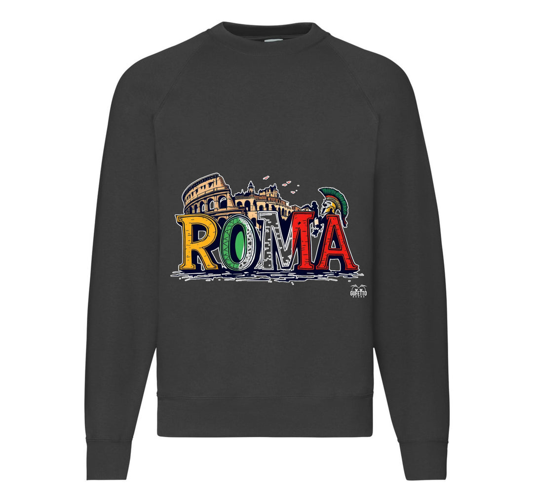 Felpa Classic Uomo Donna ROMA ( RM0423574 ) - Gufetto Brand 