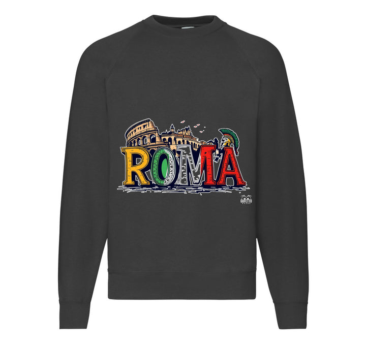 Felpa Classic Uomo Donna ROMA ( RM0423574 ) - Gufetto Brand 