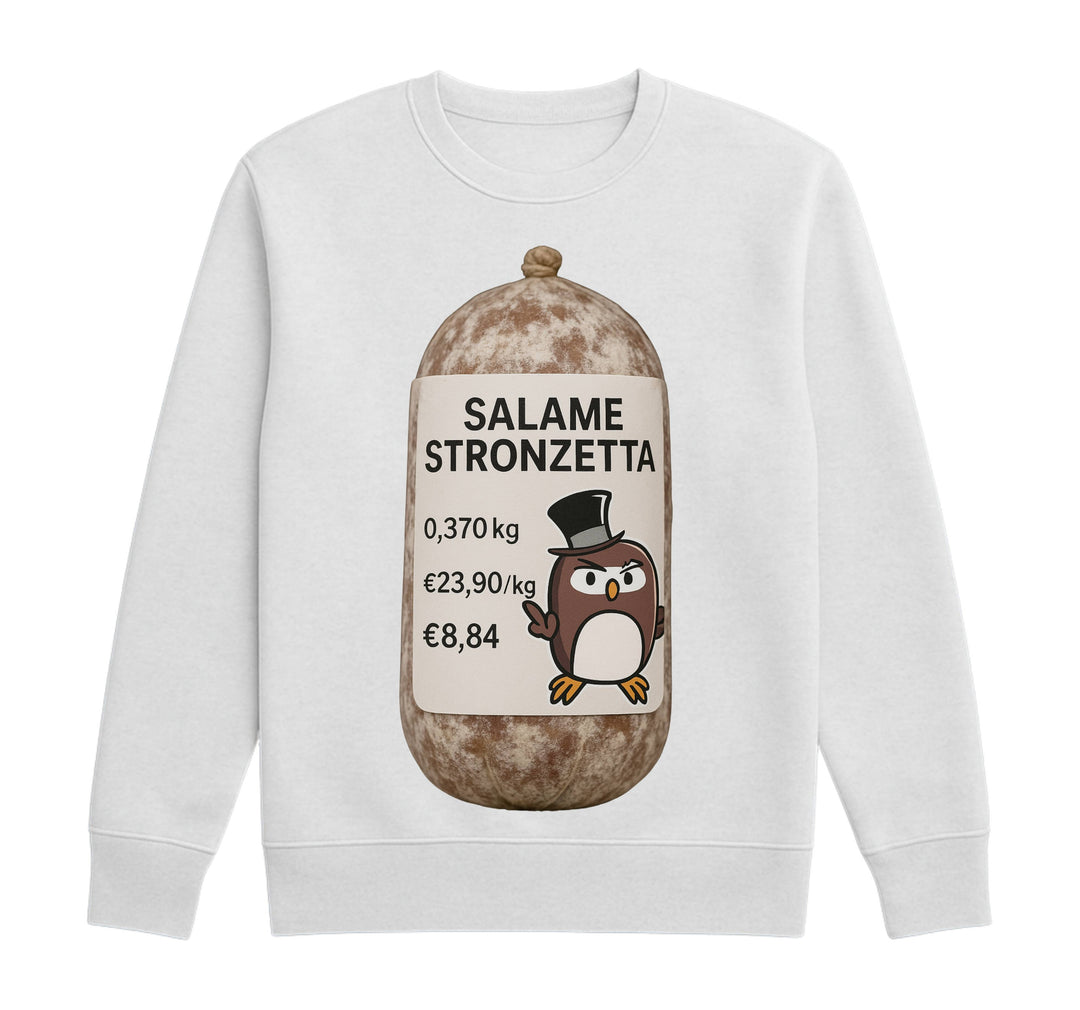Felpa Classic Uomo Donna SALAME STR... ( SS609821345 ) - Gufetto Brand 