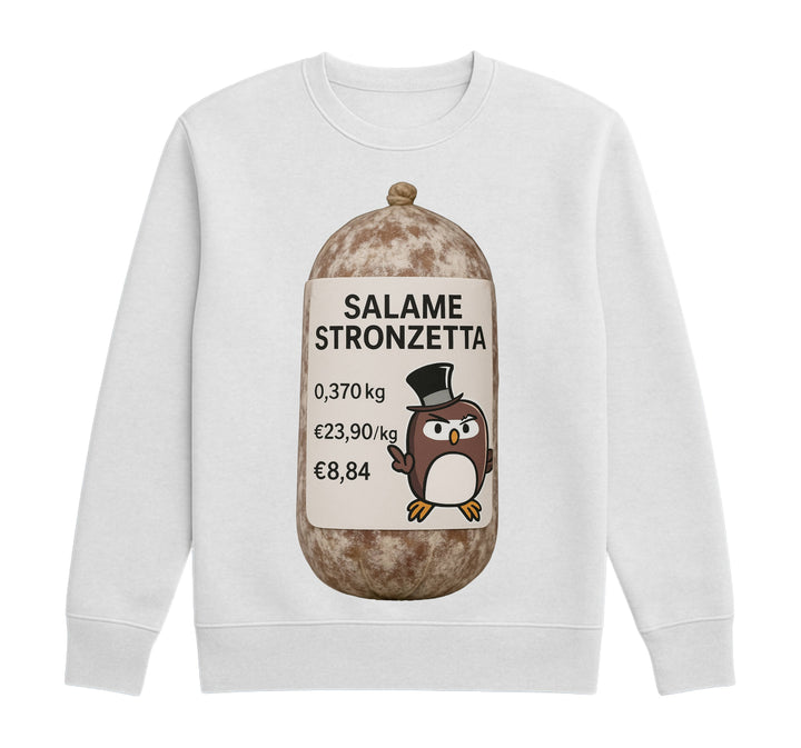Felpa Classic Uomo Donna SALAME STR... ( SS609821345 ) - Gufetto Brand 