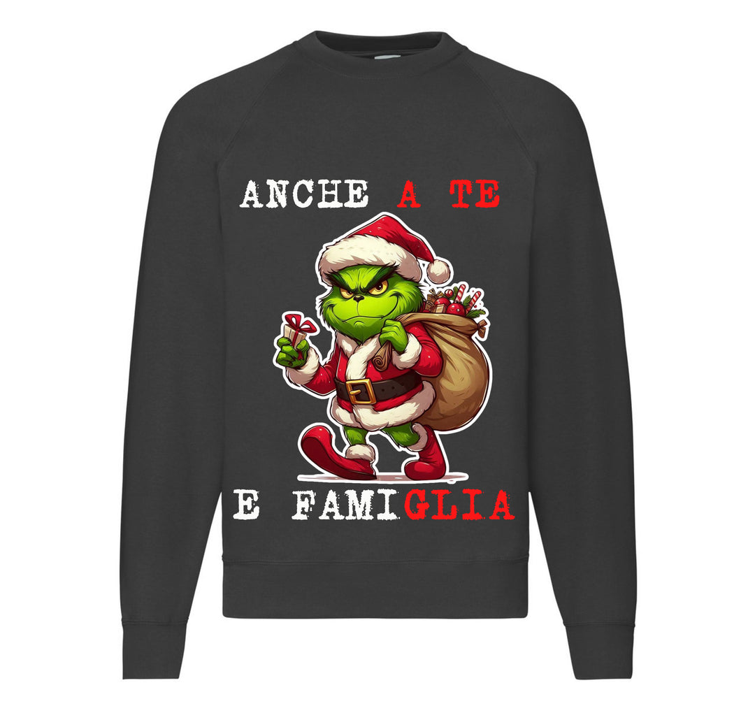 Felpa Classic Uomo Donna GRINCH ( GR67894563 ) - Gufetto Brand 