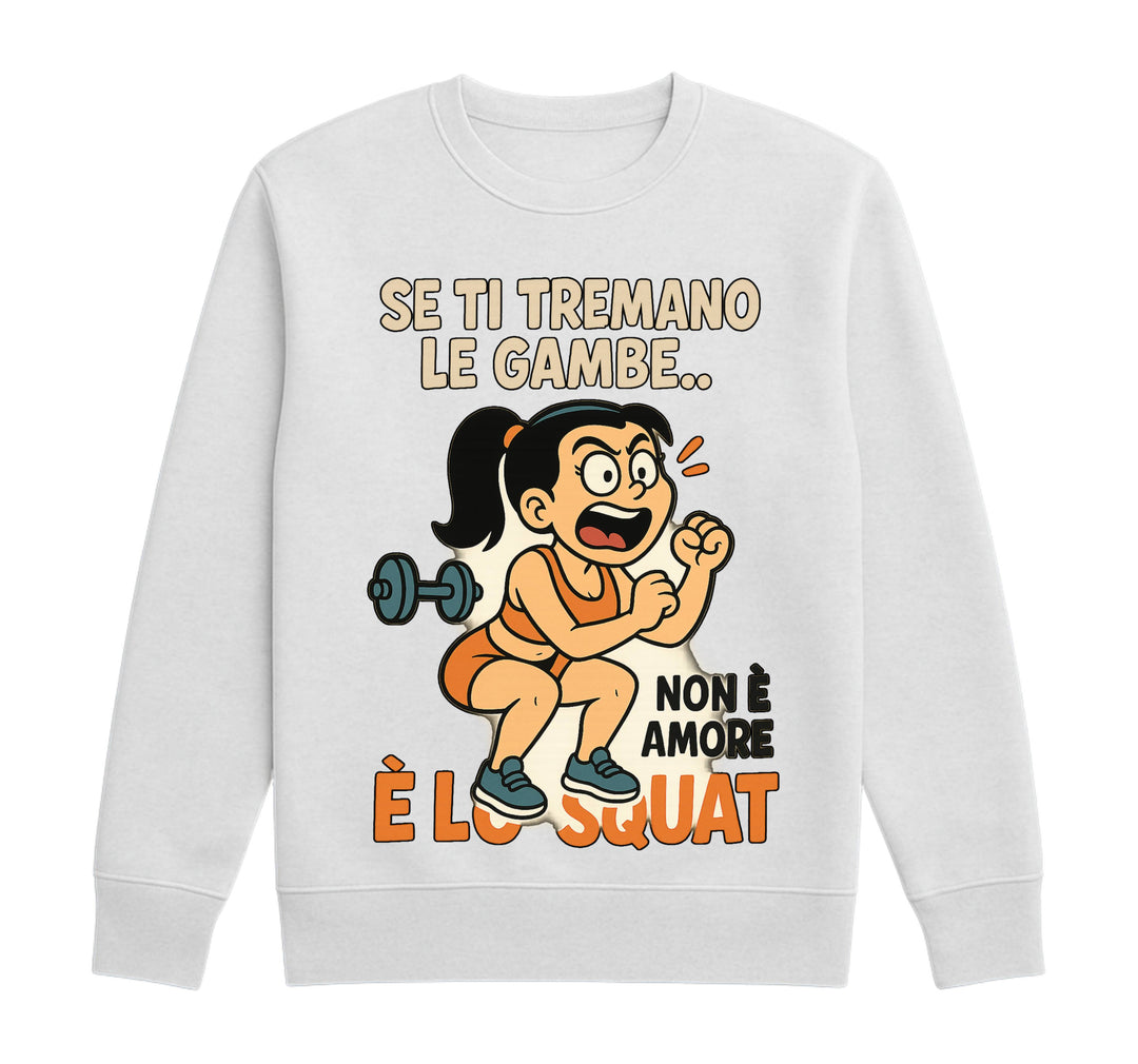 Felpa Classic Uomo Donna SQUAT ( SQ78542136589 ) - Gufetto Brand 