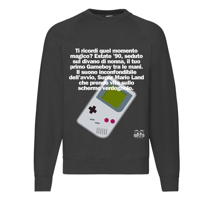 Felpa Classic Uomo Donna GAME BOY ( GB7908545 ) - Gufetto Brand 