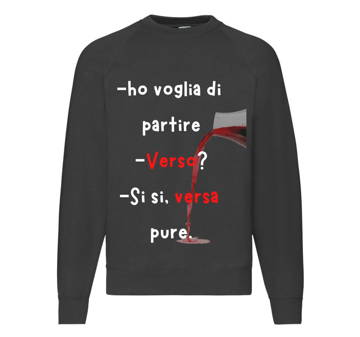 Felpa Classic Uomo Donna VERSA ( VE40987645 ) - Gufetto Brand 