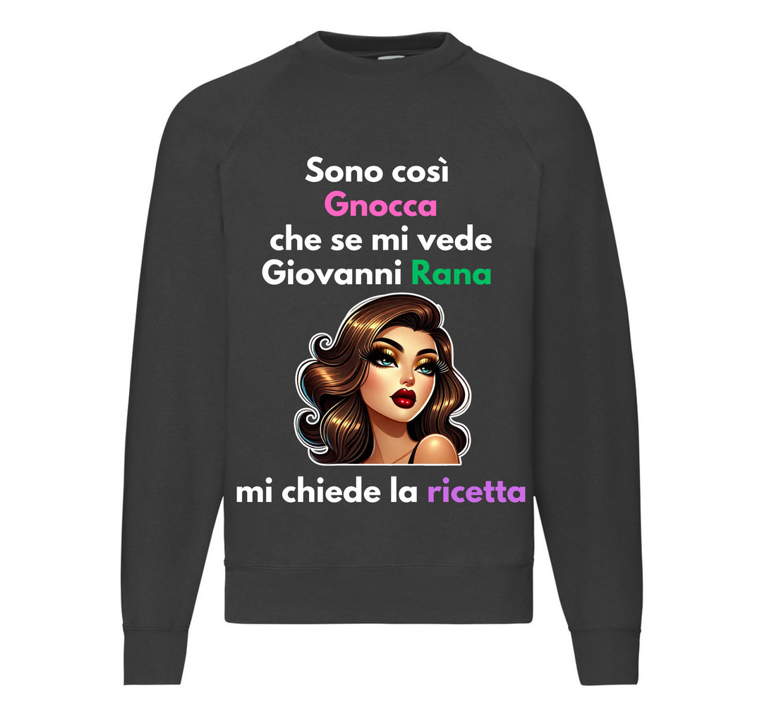 Felpa Classic Uomo Donna GNOCCA ( GN75623647 ) - Gufetto Brand 