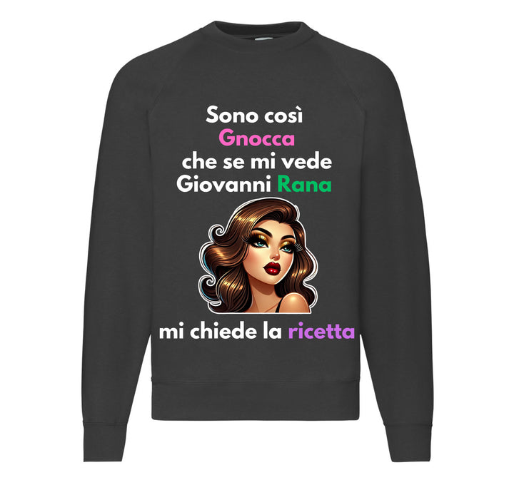 Felpa Classic Uomo Donna GNOCCA ( GN75623647 ) - Gufetto Brand 